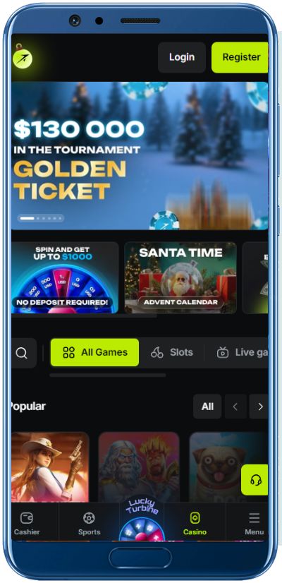 JetTon Kazino Mobile App Shot