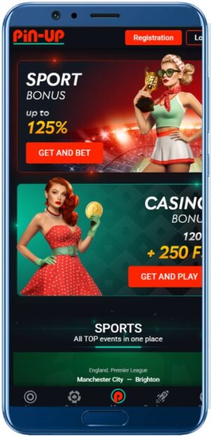 Pin-Up Casino Mobile App Shot