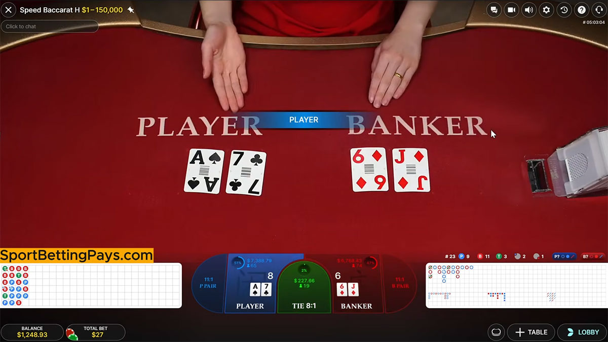 Live-Baccarat-Player